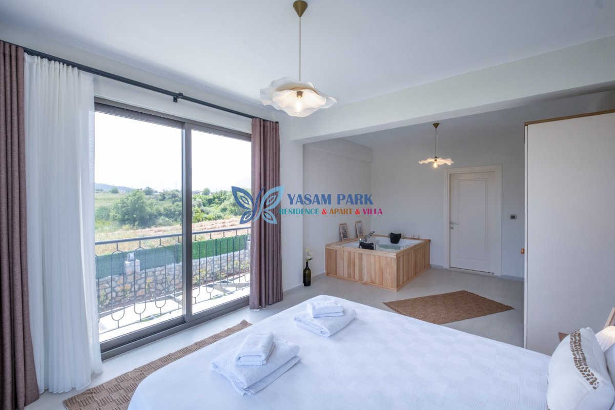 Villa Adada, Seydikemer, 6 Kişilik, Özel Yüzme Havuzlu