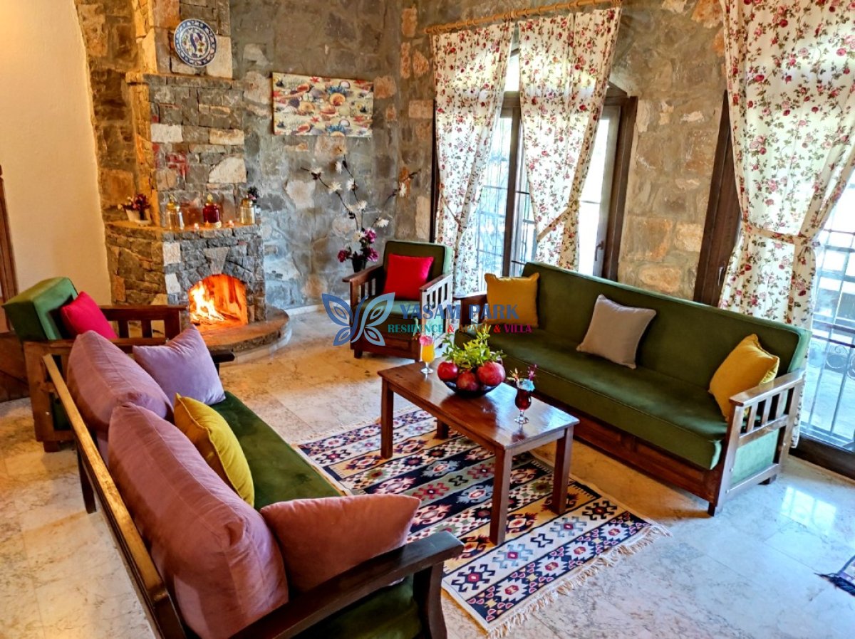Villa Kayaköy 2, Fethiye / Kayaköy, 6 Kişilik, Özel Yüzme Havuzlu