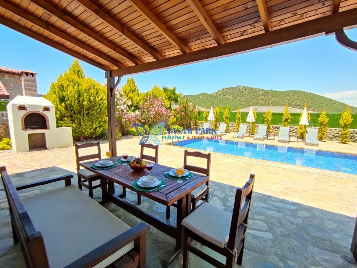 Villa Kayaköy 2, Fethiye / Kayaköy, 6 Kişilik, Özel Yüzme Havuzlu