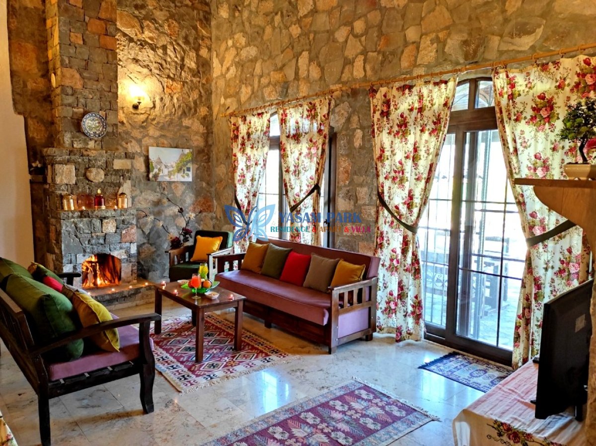 Villa Kayaköy 4, Fethiye / Kayaköy, 6 Kişilik, Özel Yüzme Havuzlu