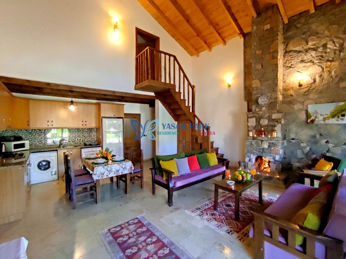 Villa Kayaköy 4, Fethiye / Kayaköy, 6 Kişilik, Özel Yüzme Havuzlu