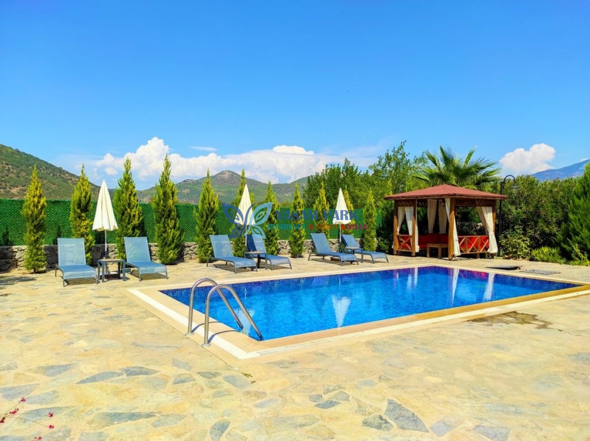 Villa Kayaköy 4, Fethiye / Kayaköy, 6 Kişilik, Özel Yüzme Havuzlu