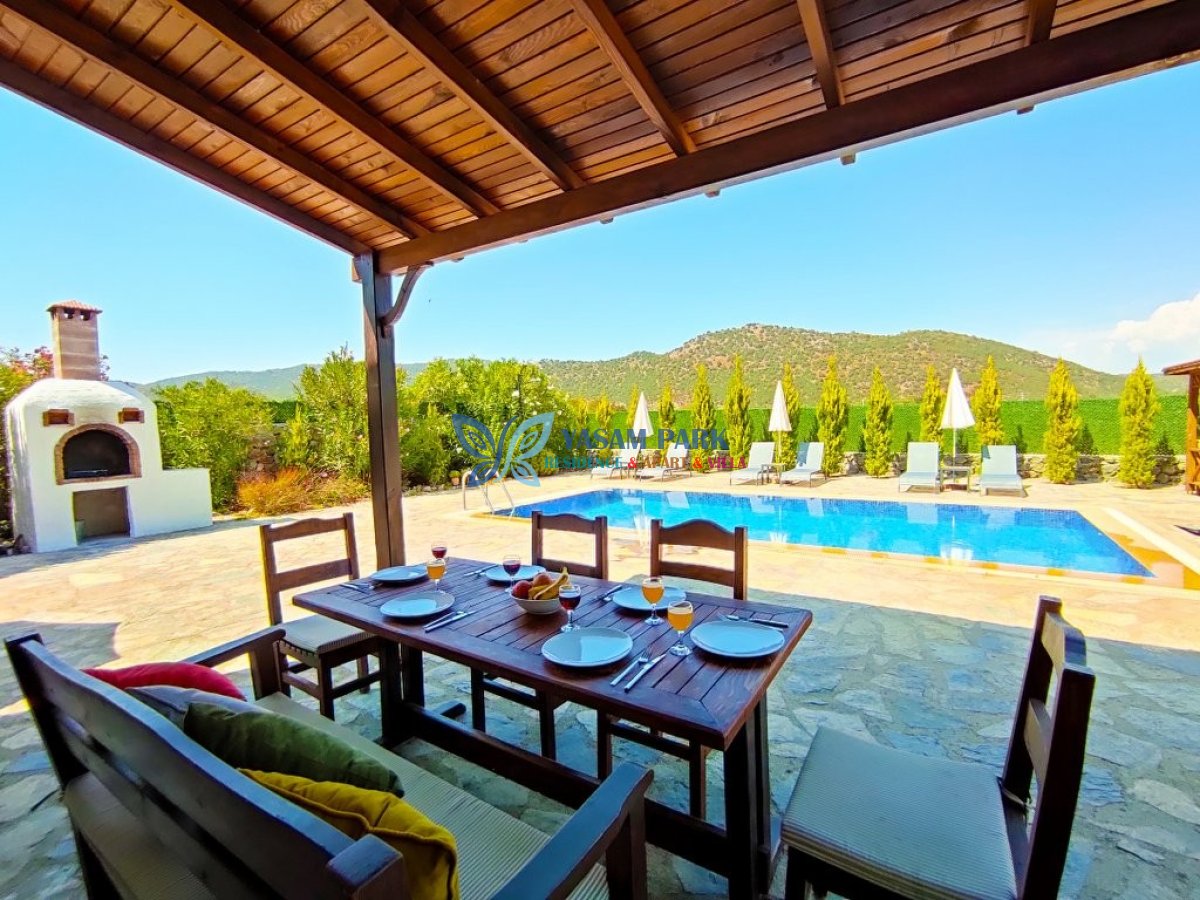 Villa Kayaköy 4, Fethiye / Kayaköy, 6 Kişilik, Özel Yüzme Havuzlu
