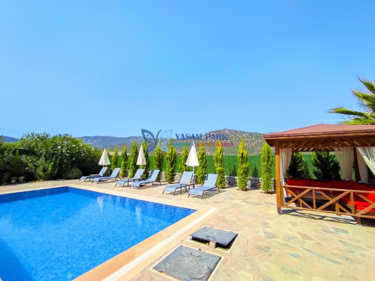 Villa Kayaköy 4, Fethiye / Kayaköy, 6 Kişilik, Özel Yüzme Havuzlu