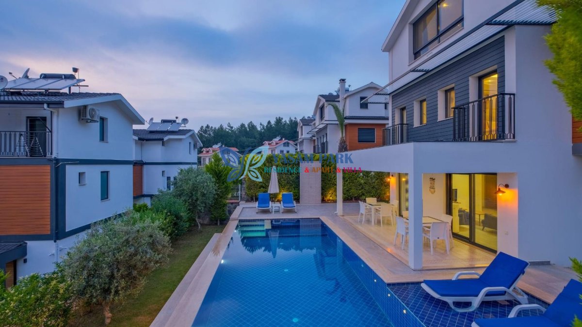 Villa Toharya, Fethiye / Ovacık, 6 Kişilik, Özel Yüzme Havuzlu