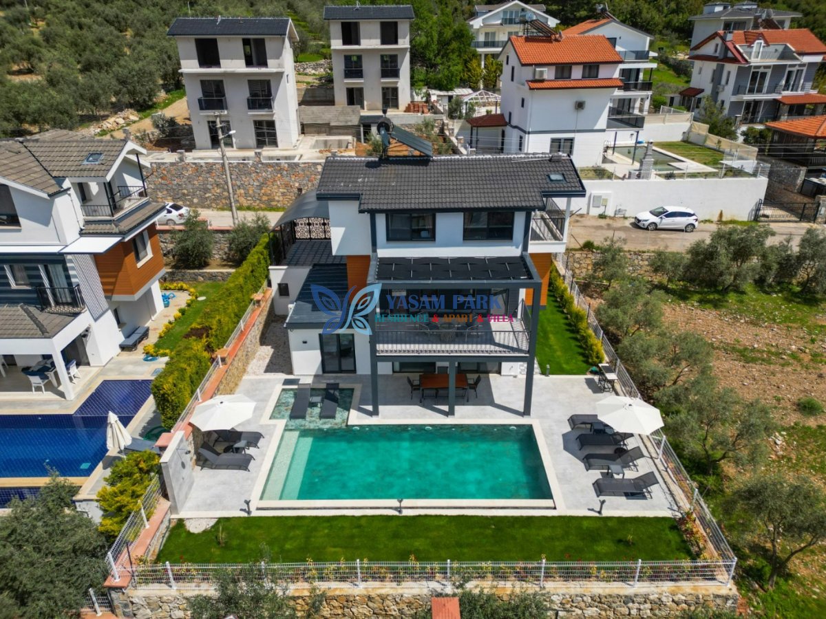 Villa Toharya 2, Fethiye / Ovacık, 8 Kişilik, Özel Yüzme Havuzlu