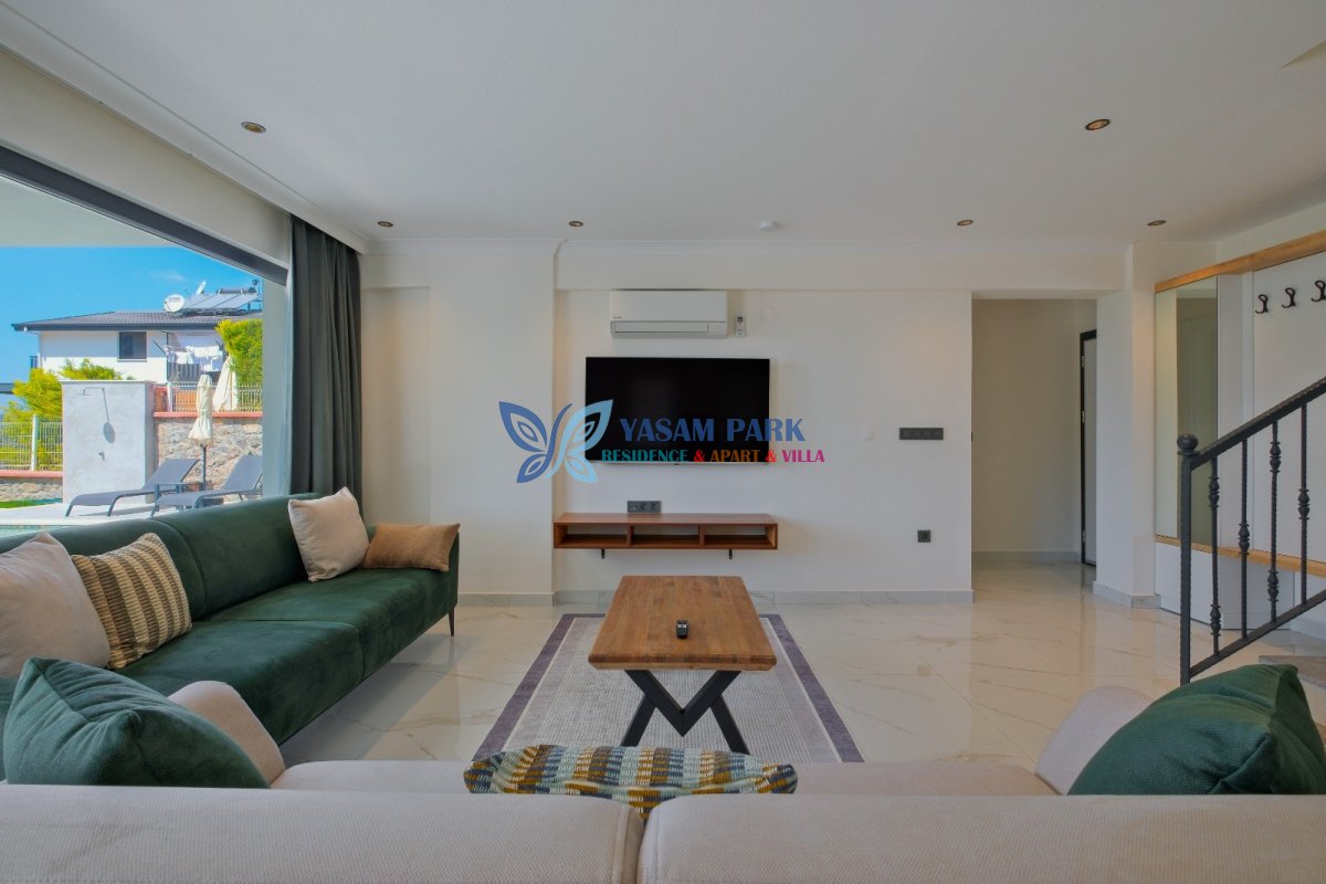Villa Toharya 2, Fethiye / Ovacık, 8 Kişilik, Özel Yüzme Havuzlu