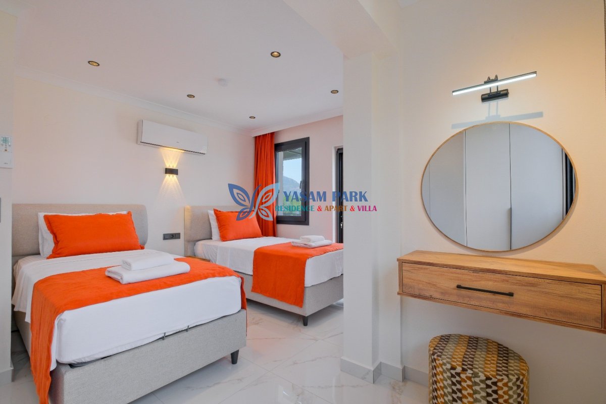 Villa Toharya 2, Fethiye / Ovacık, 8 Kişilik, Özel Yüzme Havuzlu