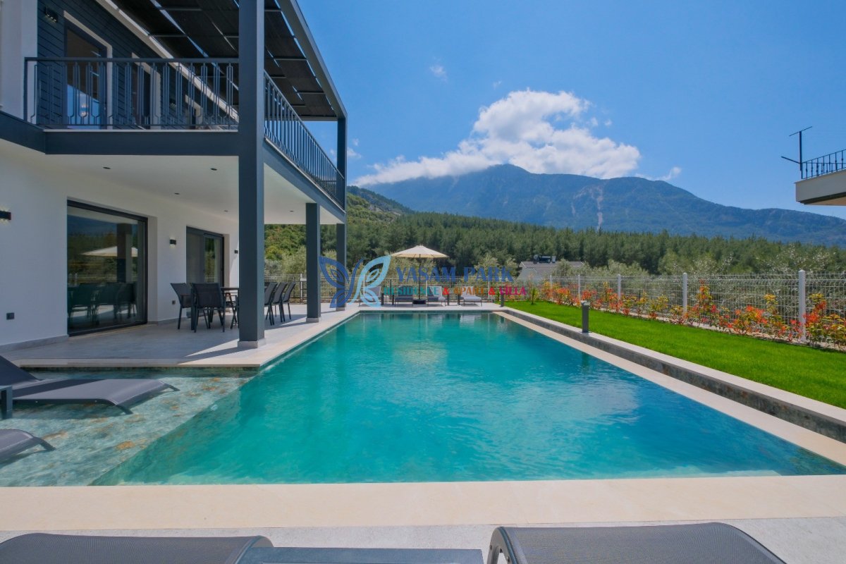 Villa Toharya 2, Fethiye / Ovacık, 8 Kişilik, Özel Yüzme Havuzlu