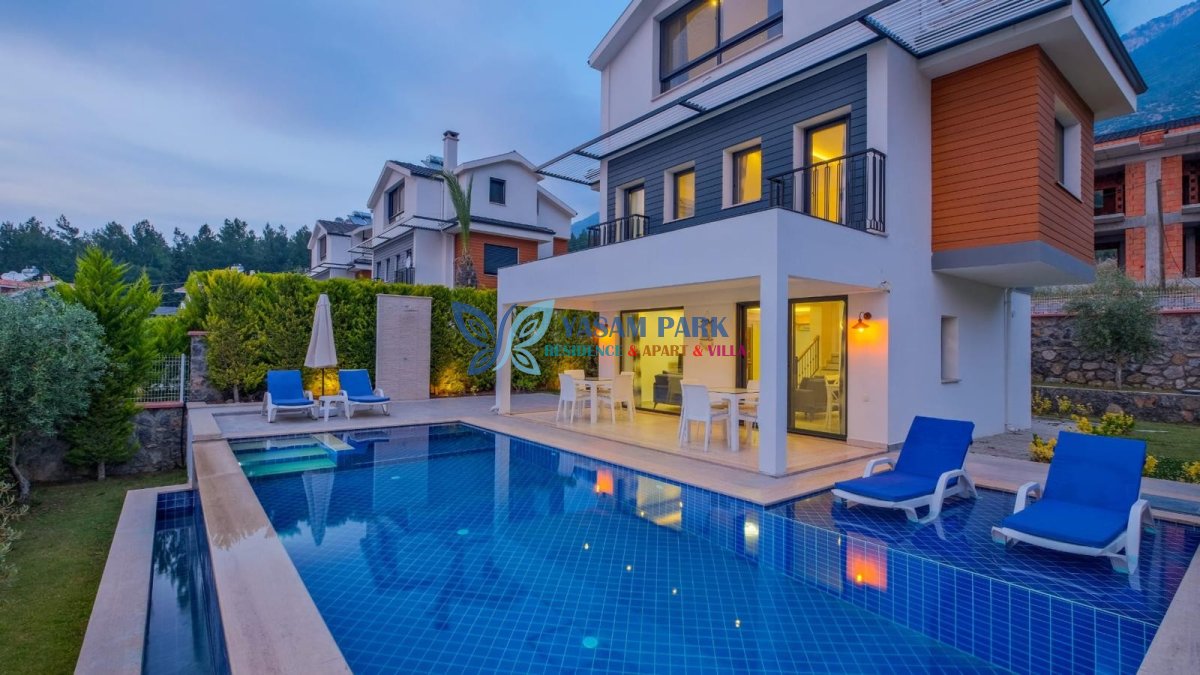 Villa Toharya, Fethiye / Ovacık, 6 Kişilik, Özel Yüzme Havuzlu