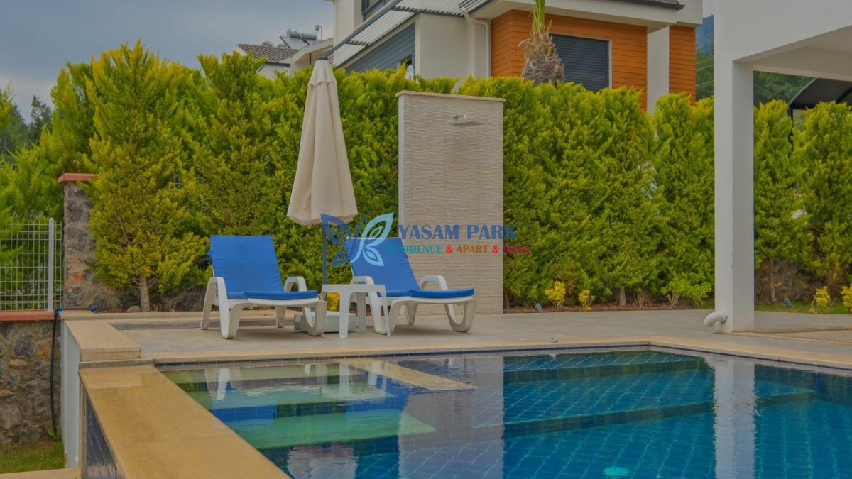 Villa Toharya, Fethiye / Ovacık, 6 Kişilik, Özel Yüzme Havuzlu
