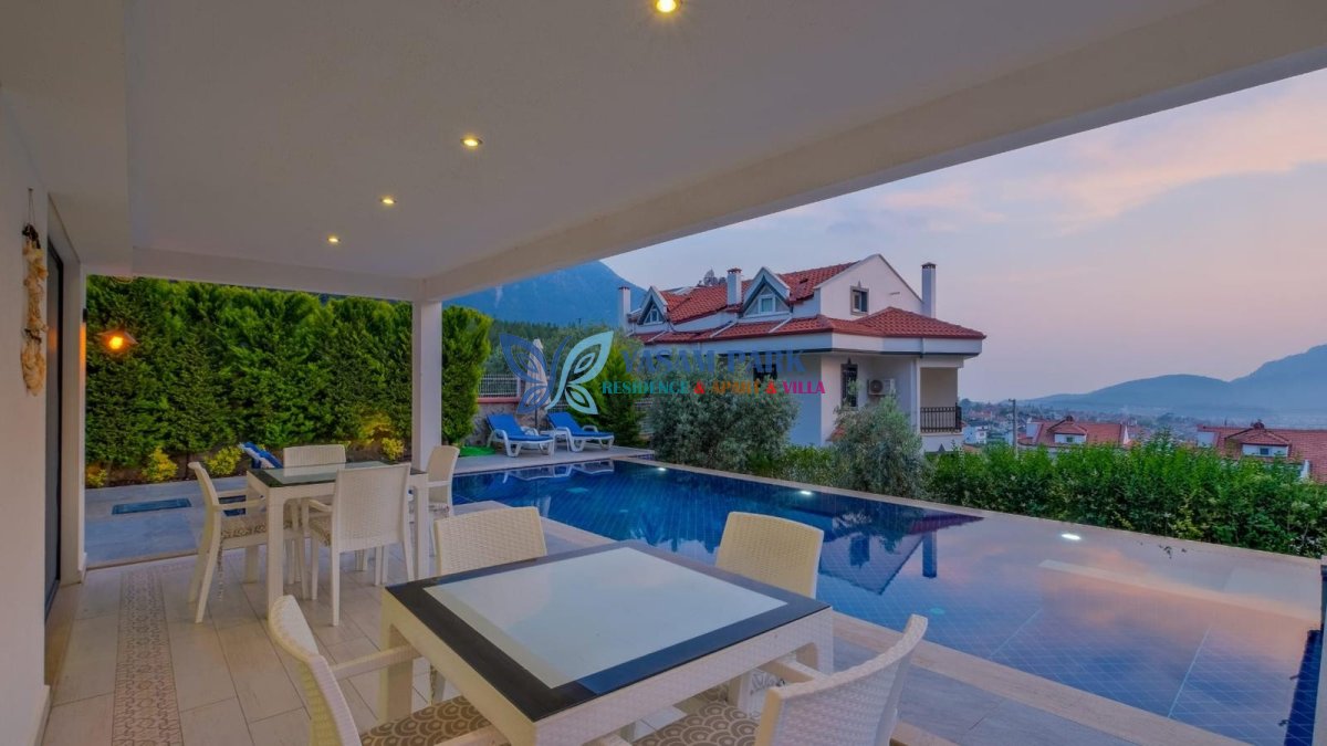 Villa Toharya, Fethiye / Ovacık, 6 Kişilik, Özel Yüzme Havuzlu