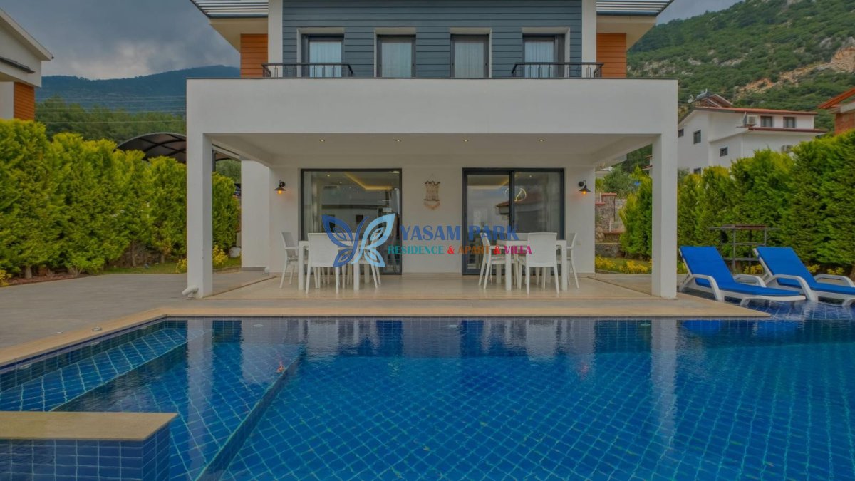 Villa Toharya, Fethiye / Ovacık, 6 Kişilik, Özel Yüzme Havuzlu